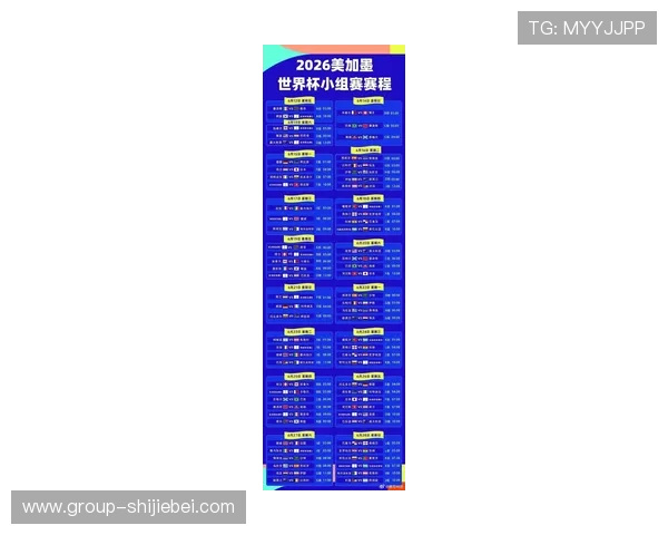 世界杯赛程表对阵图详细解析与最新更新，帮助球迷掌握比赛安排